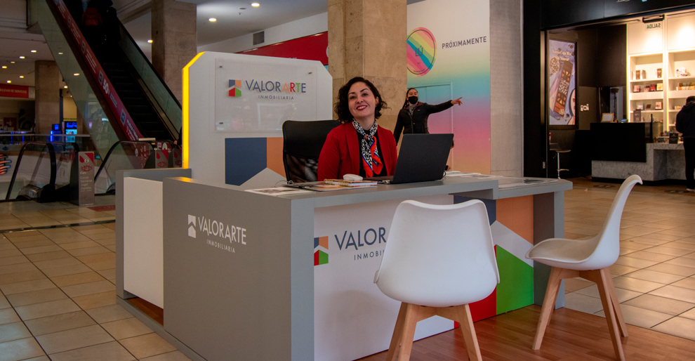 Valorarte inaugura stand de venta en Mall Plaza Norte
