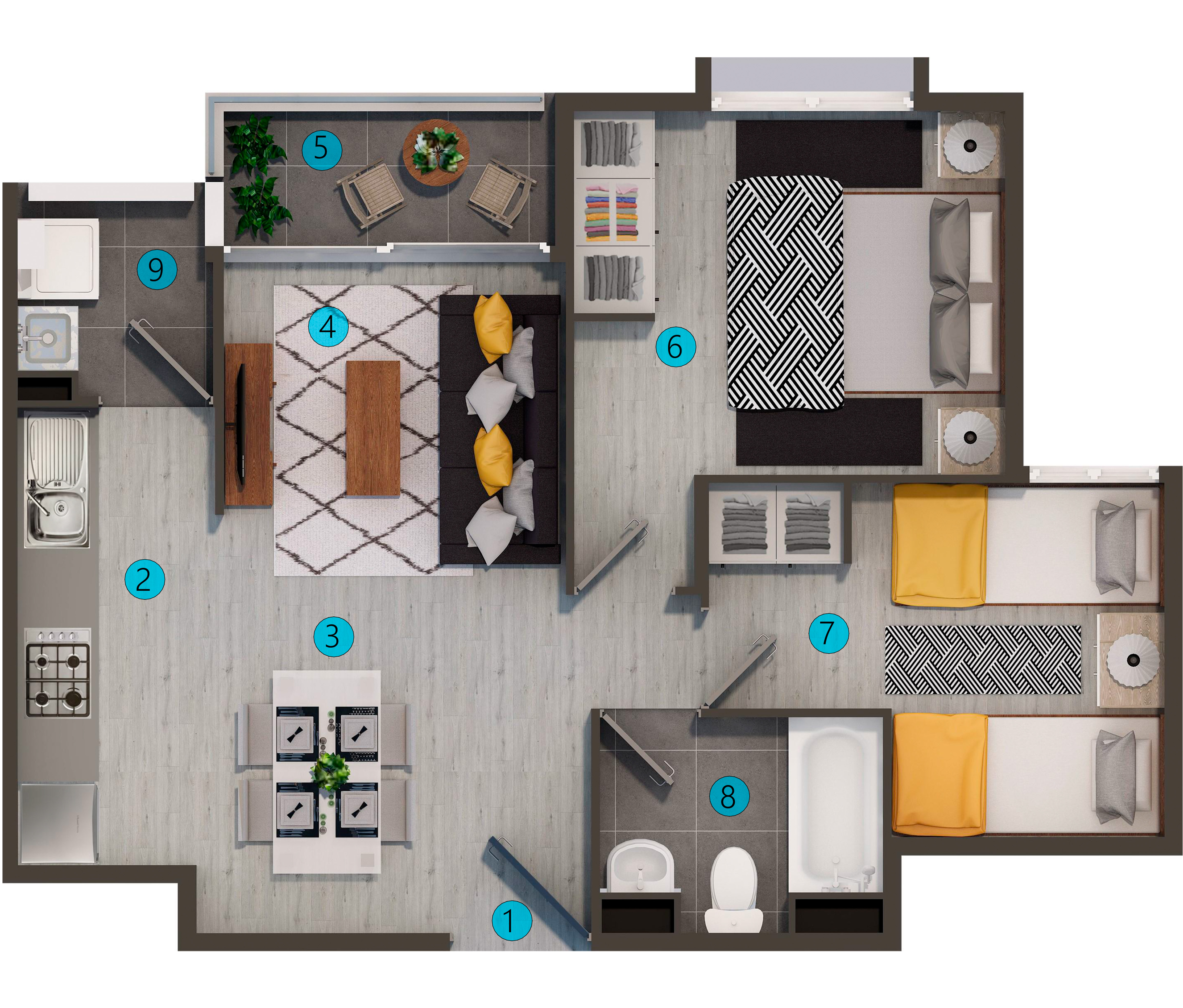 Departamento Canelo (2A)