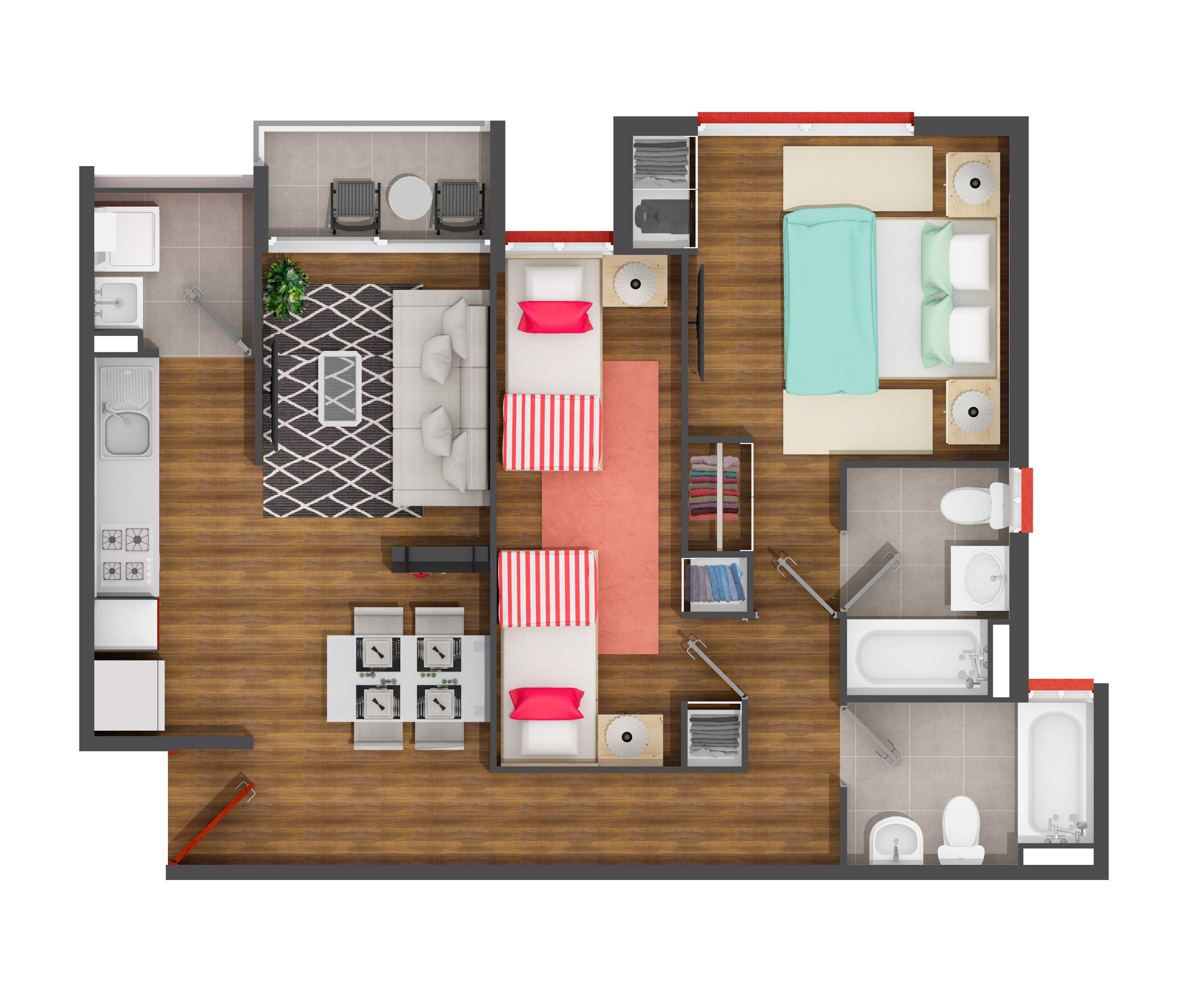 Departamento Carmenere (2-B)