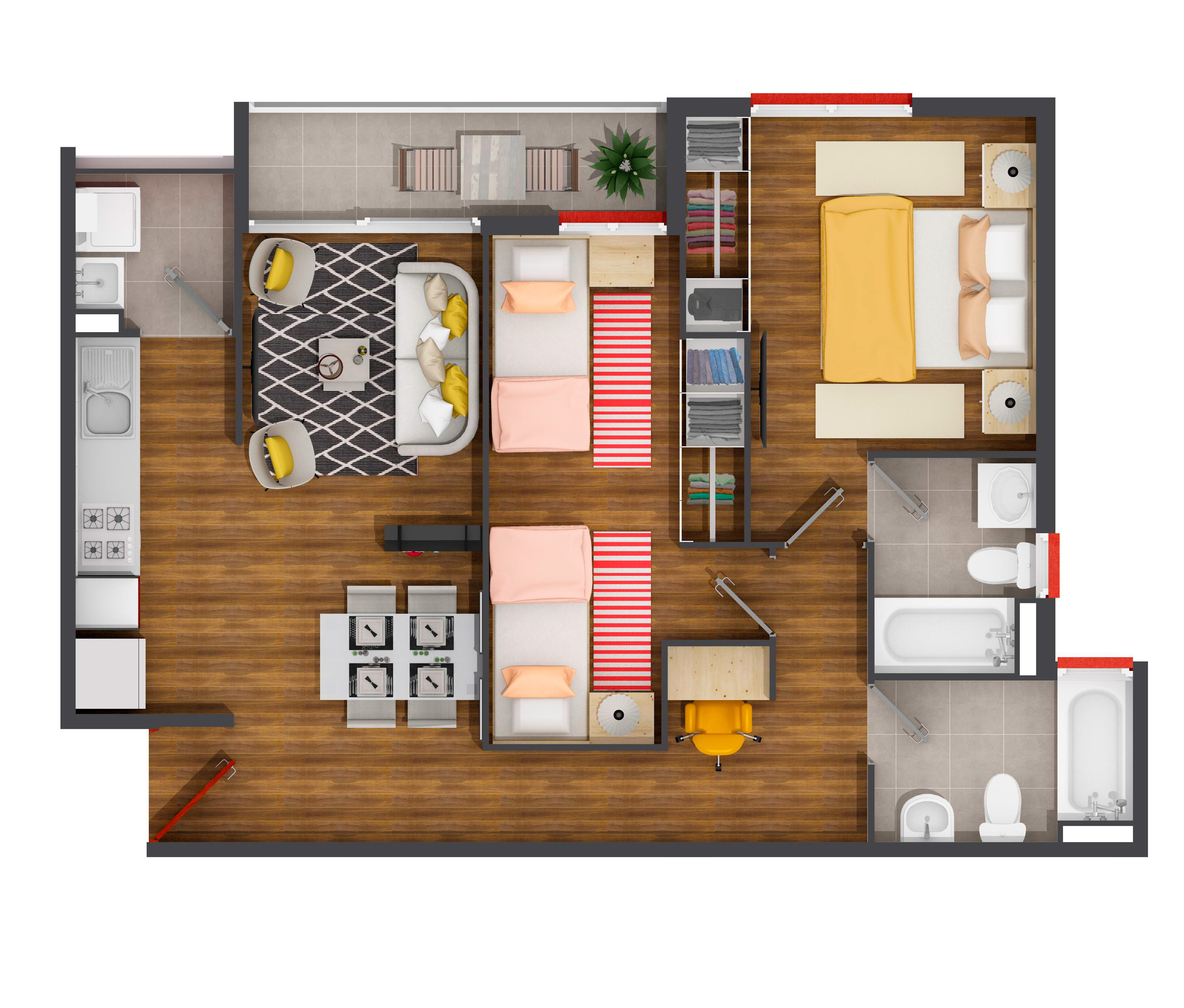 Departamento Tipo Boldo