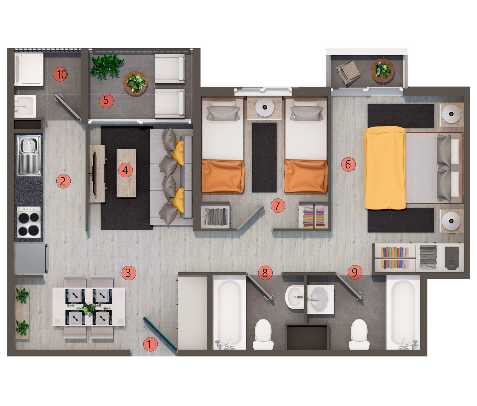 Departamento Canelo (2-G)