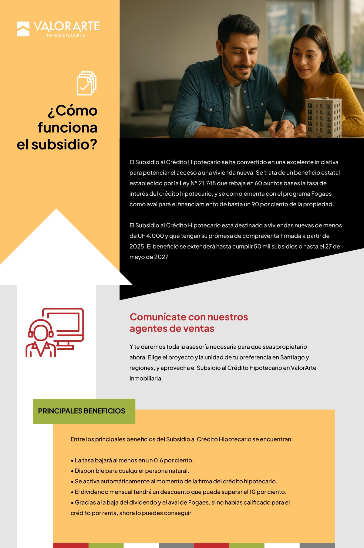 Cómo funciona el subsidio